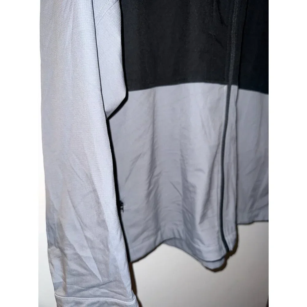 The North Face Castle Rock Jacket Collared Black/Grey Polyester Men’s Size XL
